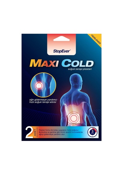 Stopever Maxi Cold Soğuk Terapi Plasteri 2'li - 6 Adet Tarı