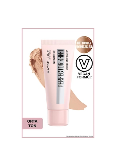 Maybelline New York Perfector 4In1 Whipped Make Up 01 Light