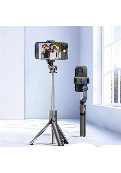 Go Des Gd-st68 360 Derece Dönebilen Portatif Tripod Ve Selfie Çubuğu Siyah