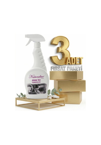 Naturalive Araç İçi Temizleyici 3x500 Ml