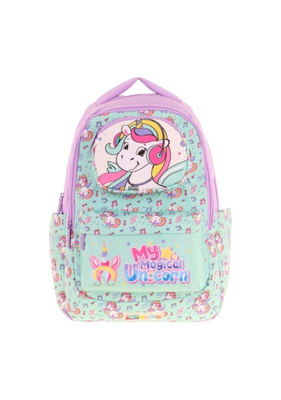 Kaukko Toys Kız Çocuk 3d Unicorn Şekilli İlkokul Ve Günlük Sırt Çantası - Turkuaz - L5234 Turkuaz