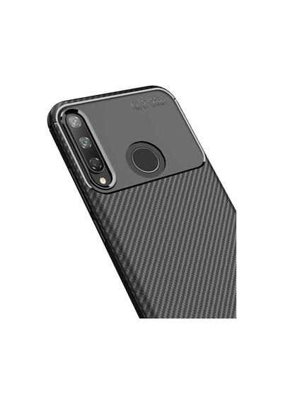 Huawei P40 Lite E Kılıf Zore Negro Silikon Kapak Siyah
