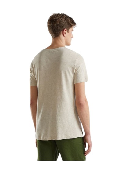 United Colors Of Benetton Erkek T-shırt Ben.39ıvu104ı Bej