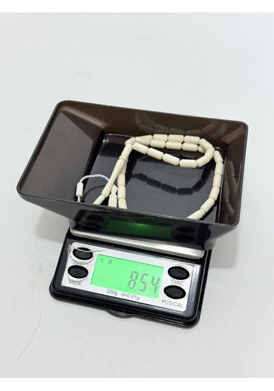 Kesme Fildişi Tesbih 8,5 Gram - Koleksiyonluk Fil Dişi Tespih F047