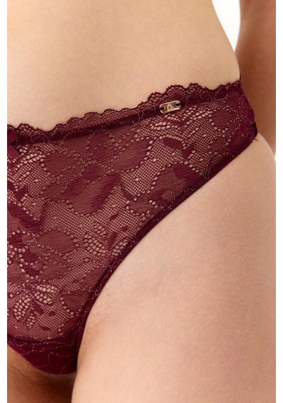 Amarelle Roma Bordo Dantelli String Külot