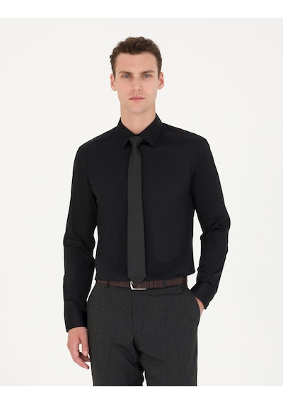 Pierre Cardin Erkek Siyah Basic Gömlek 50277147-vr046 Siyah Pierre Cardin Erkek Siyah Basic Gömlek 50277147-vr046 Siyah