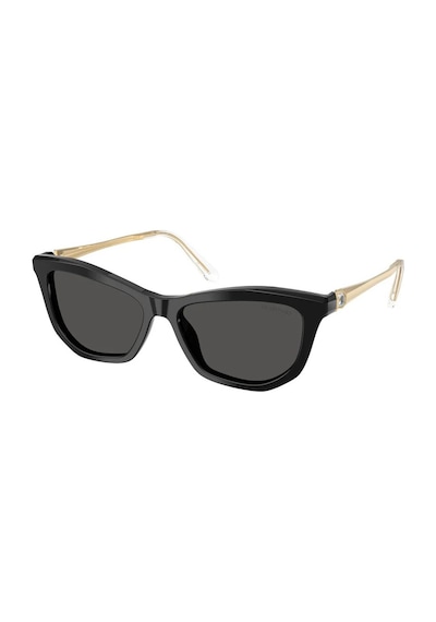Swarovskı Sk6057 100187 56 Kadın Güneş Gözlüğü Siyah - Gold