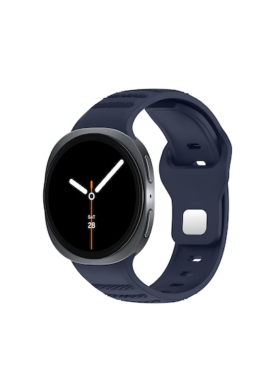 Samsung Galaxy Watch 9/8 40mm/44mm Ve Watch 8 Classic 46mm İle Uyumlu Konforlu Ve Yumuşak Rugged Silikon Kordon Çok Renkli