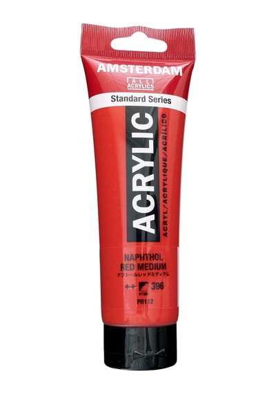 Amsterdam Standart Akrilik Boya 120ml Naphthol Red Medium / 396 Diğer