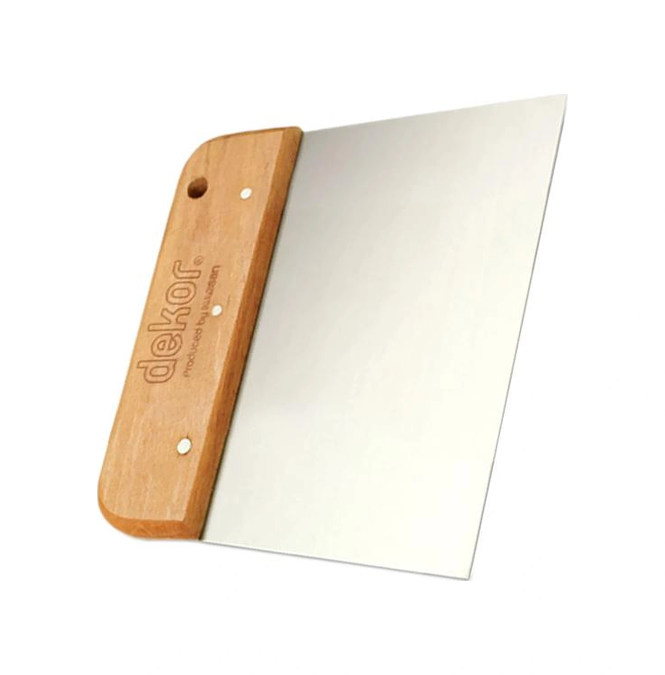 Dekor 042 Ahşap Saplı Geniş Macun Ispatula 22 Cm