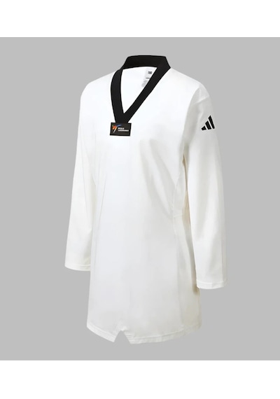 Adidas Adı-fighter-pro Wt Onaylı Taekwondo Üst Beyaz