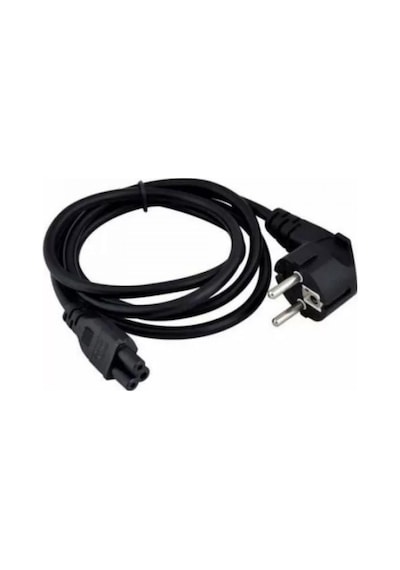 Notebook power kablosu 1.5 metre yonca power kablo 3x0.75mm