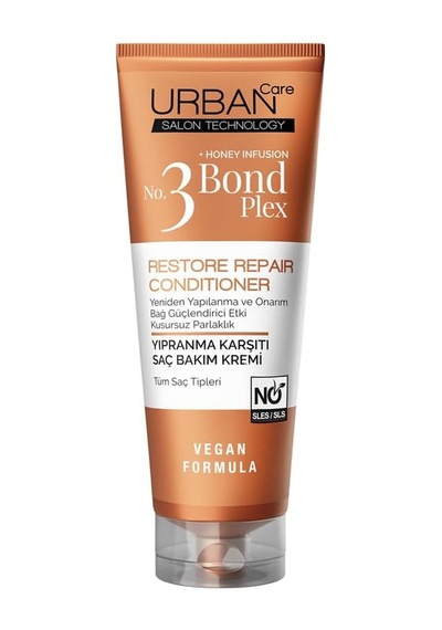 No.3 Bond Plex Yıpranma Karşıtı Saç Bakım Kremi 250 Ml- Vegan