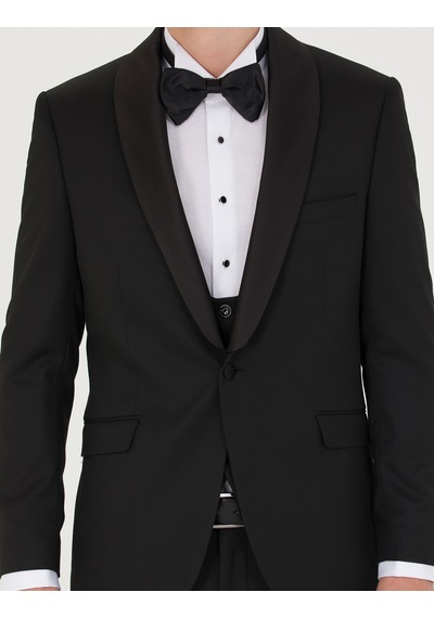 Pierre Cardin Erkek Siyah Smokin 50266598-vr046 Siyah