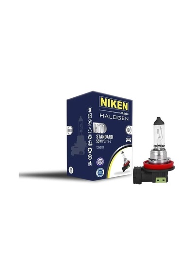 Niken Ampul Nıken 12v H11 55w Halojen Pgj19-2 Nkn 062 001 01 09