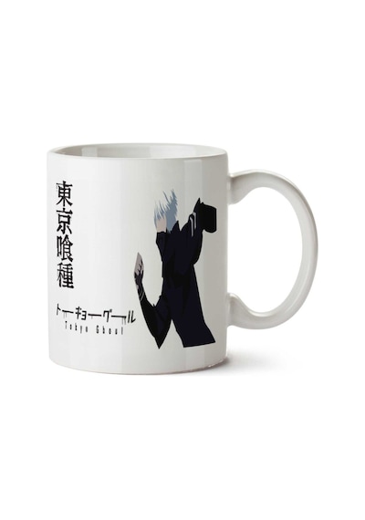 Tokyo Ghoul 7444 İki Tarafı Baskılı Kupa Bardak Çok Renkli