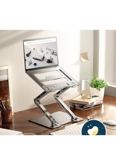Rtako Rs-cp75d Tablet-laptop 360 Derece Döner Braket Stand - Siyah Siyah