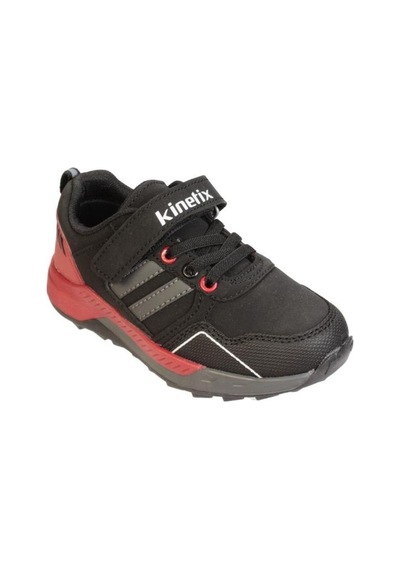 Kinetix Erkek Çocuk Siyah Gri Çırtlı 26-30 Outdoor Soğuya Yağmura Dayanıklı Spor Ayakkabı 001