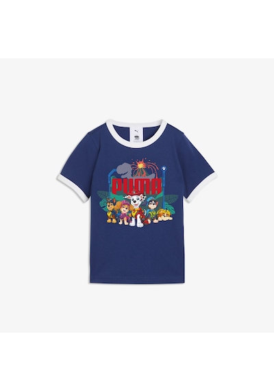 Puma X Paw Patrol Ringer Çocuk Mavi T-shirt 634935 545591