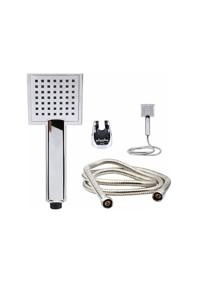 Banyo Duş Başlığı Set Krom Şık Tasarım Moder Tasarım Gri Eva Diğer