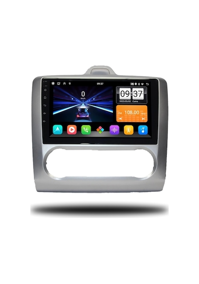 Snp Serisi Ford Focus 2 Connect Dijital Klima Uyumlu 9" Multimedya Teyp 6-128 Gb + Kamera li 9"