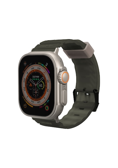 Watch 7 Akıllı Saat Kordonu 45mm Kordon Skinarma Shokku Strap Kayış Koyu Haki