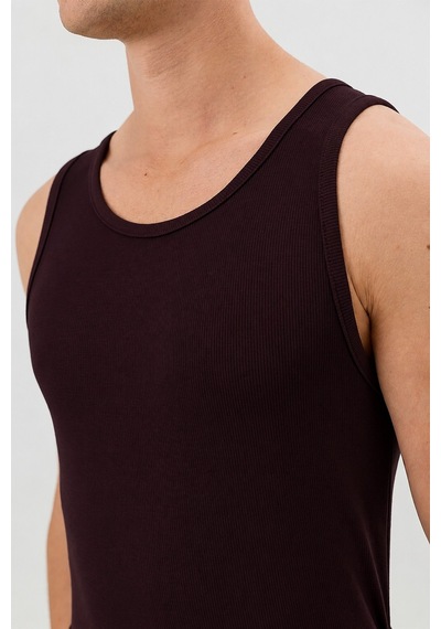 Antioch Erkek Basic Fitilli Atlet Bordo