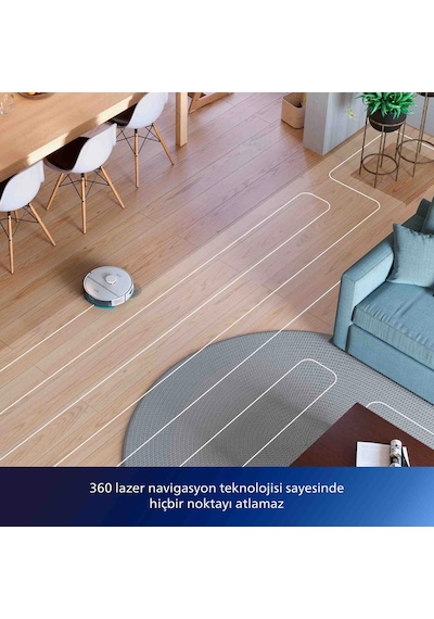 Phılıps XU2000/27 2000 Serisi Robot Süpürge Beyaz
