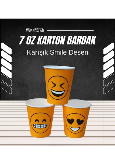 Maycup 7 Oz Kağıt Bardak 100 Adet