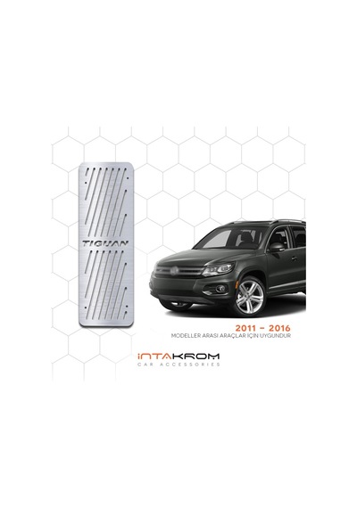 intakrom Volkswagen Tiguan Krom Ayak Dinlendirme Pedalı- 2011 - 2016