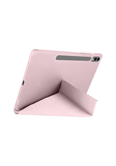 Samsung Uyumlu Galaxy Tab S10 Fe+ Plus Kılıf Kalem Bölmeli Trifolding Case X620 X626 Kapaklı