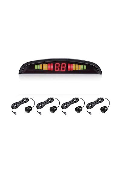 GPR AUTO PARTS TÜRKÇE KONUŞAN PARK SENSÖRÜ LED GÖSTERGELİ SİYAH