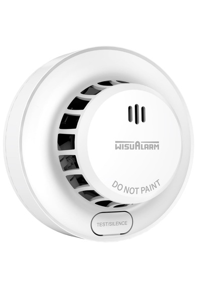 Wisualarm S01 Duman Dedektörü 10 Yıl Ürün Ömrü 5 Yıl Pil Ömrü 85 Db