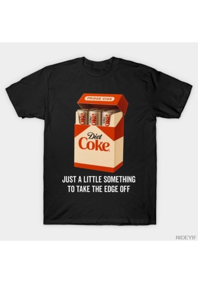 Flood Of Style Diet Coke Buzdolabı Sigara Sadece Biraz Bir Şey Erkekler Kadınlar İçin T-shirt %100 Pamuklu T Siyah Flood Of Style Diet Coke Buzdolabı Sigara Sadece Biraz Bir Şey Erkekler Kadınlar İçin T-shirt %100 Pamuklu T Siyah