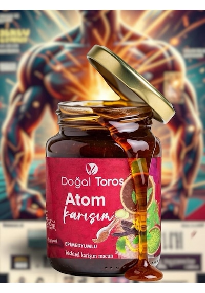 Doğal Toros Atom 240 Gr Karışık Ballı Bitkisel Macun