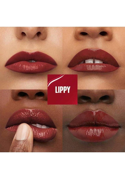 New York Super Stay Vinyl Ink Uzun Süre Kalıcı Likit Parlak Ruj 10 Lippy Çok Renkli