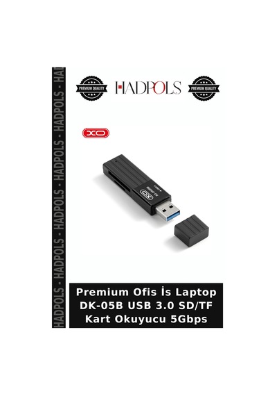 Premium Ofis İs Laptop Dk-05b Usb 3.0 Sd/tf Kart Okuyucu 5gbps