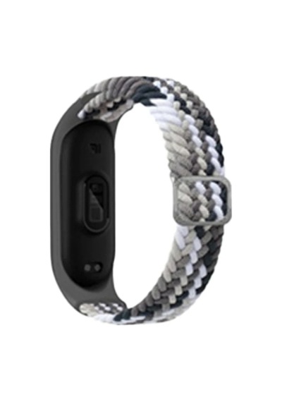 Mey İthalat Mi Band 7 Star Kordon - Gri-siyah