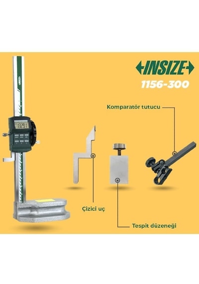 İnsize 1156-300 Makaralı Dijital Mihengir