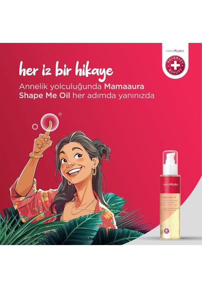 Shape Me Oil, Doğum Sonrası Sıkılaştırıcı Çatlak Ve Selülit Bakım Yağı, 125 Ml 86924403