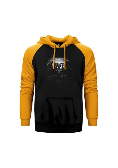 Hypocrisy End Of Disclosure Kırmızı Renk Reglan Kol Sweatshirt / Hoodie