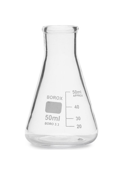 Erlen Cam Dereceli 50 Ml - Erlenmeyer Flask Borox Marka