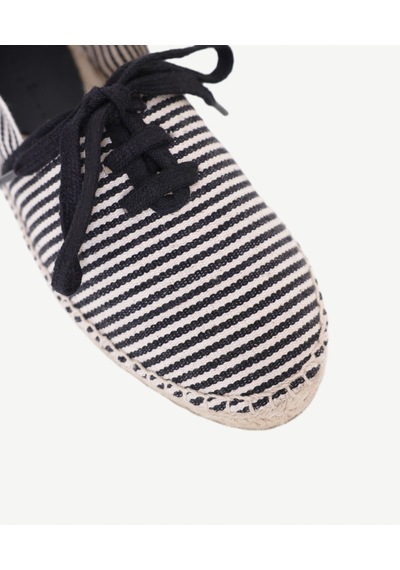 Yargıcı Yumuşak Kanvas Fiyonklu Espadril 26ykay4035x 001 Siyah