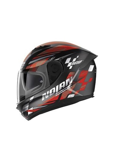 Nolan N60-6 Moto Gp 055 Kapalı Motosiklet Kaskı Siyah