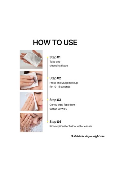 Ariul The Perfect Cleansing Tissue Plus - Tek Adımda Cilt Ve Makyaj Temizleme Mendili