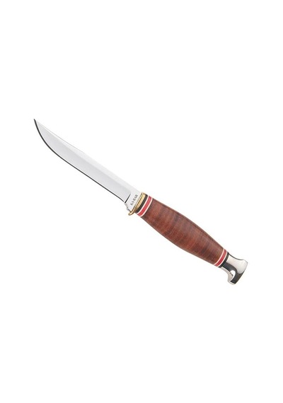 Ka-bar Little Finn Deri Kabza Outdoor Kamp Bıçağı Çok Renkli