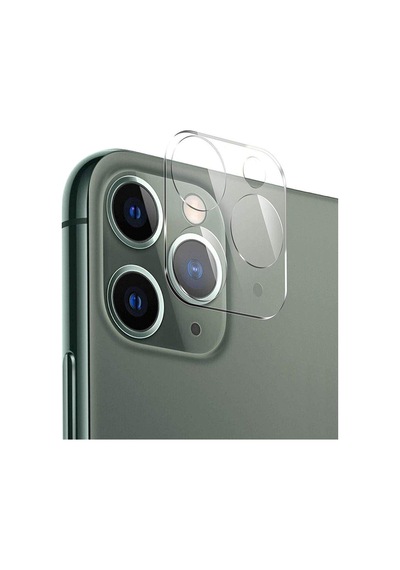 Apple Uyumlu iPhone 11 Pro Max Kamera Lens Koruma Camı Şeffaf