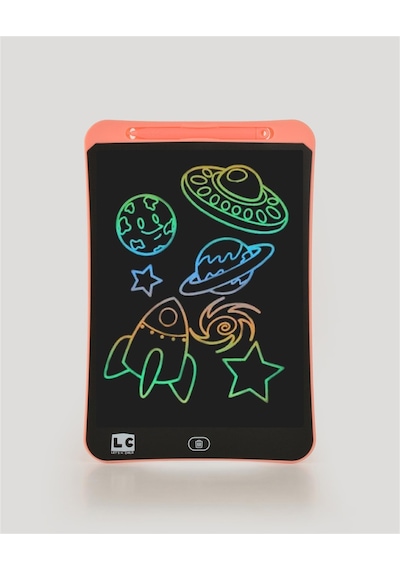 Lcd Pembe Dijital Çizim Tableti Renkli 12 İnç Pembe