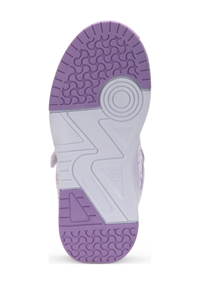Slazenger Nomınal Kız Çocuk Beyaz / Lila Günlük Spor Ayakkabısı Beyaz / Lila