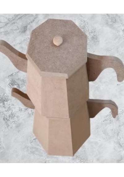 1448bng90229hobi Adn Dekoratif Çaydanlık Cnc Kesim Ahşap Mdf Ham Model El Yapım Ahşap